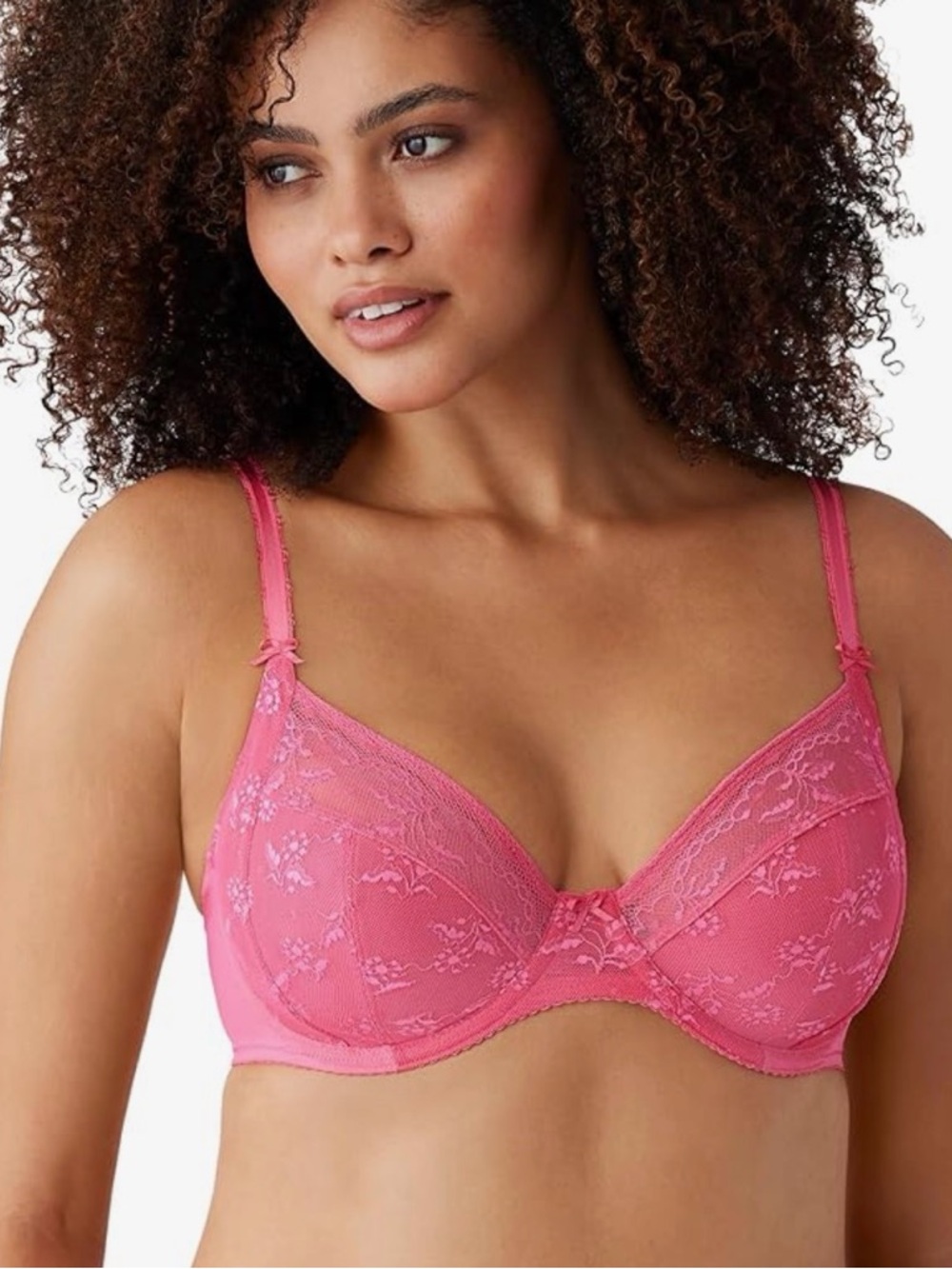 NWT-Wacoal Women's Lifted in Luxury Full Figure Lace Unlined Underwire Bra